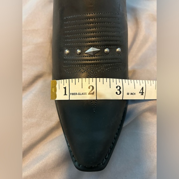 Durango Women’s Black Cowboy Boots Size 8 - Picture 13 of 15